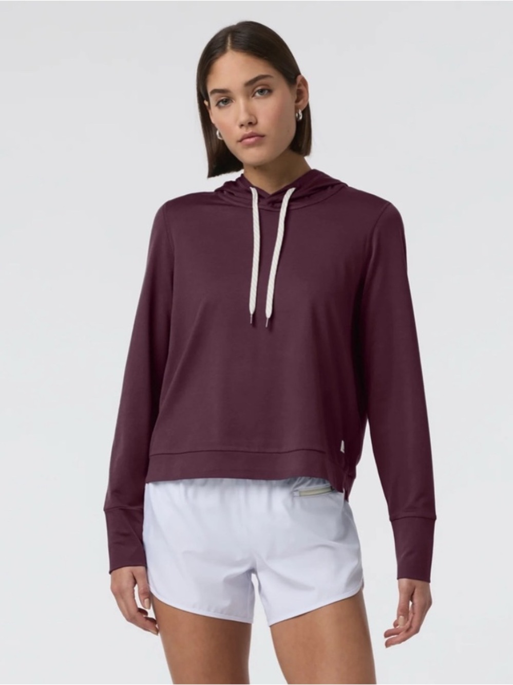 Vuori Purple Dream Knit Hoodie